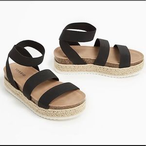 Torrid Platform Sandal Wide Fit